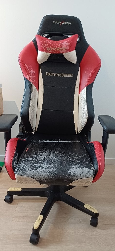 DXRacer Drifting Series Gamestoel / Bureaustoel, Ophalen, Gaming bureaustoel, Gebruikt, Zwart