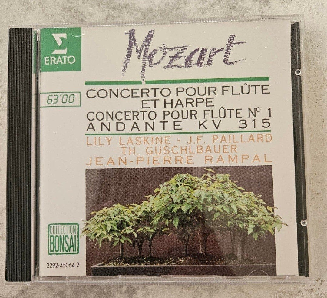 Mozart - Concerto Pour Flûte Et Harpe / Jean-Pierre Rampal (, Ophalen of Verzenden, Classicisme, Gebruikt, Orkest of Ballet