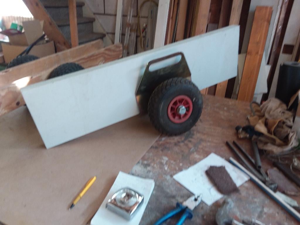 Platen klemwagen (handycar) en kozijnkarretje, Doe-het-zelf en Verbouw, Transportwagens, 100 liter of meer, Ophalen, Transportkar