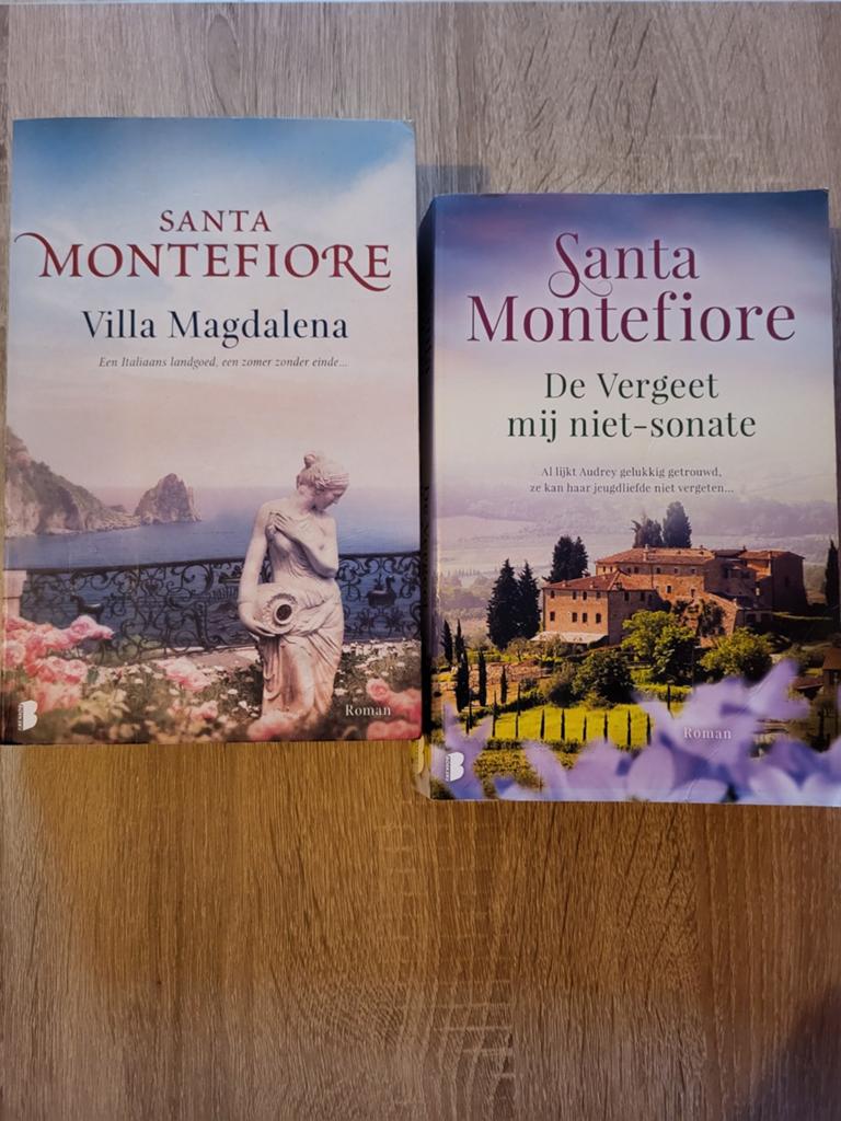 Santa Montefiore - Villa magdalena, De vergeet mij niet sona, Ophalen of Verzenden, Zo goed als nieuw, Santa Montefiore