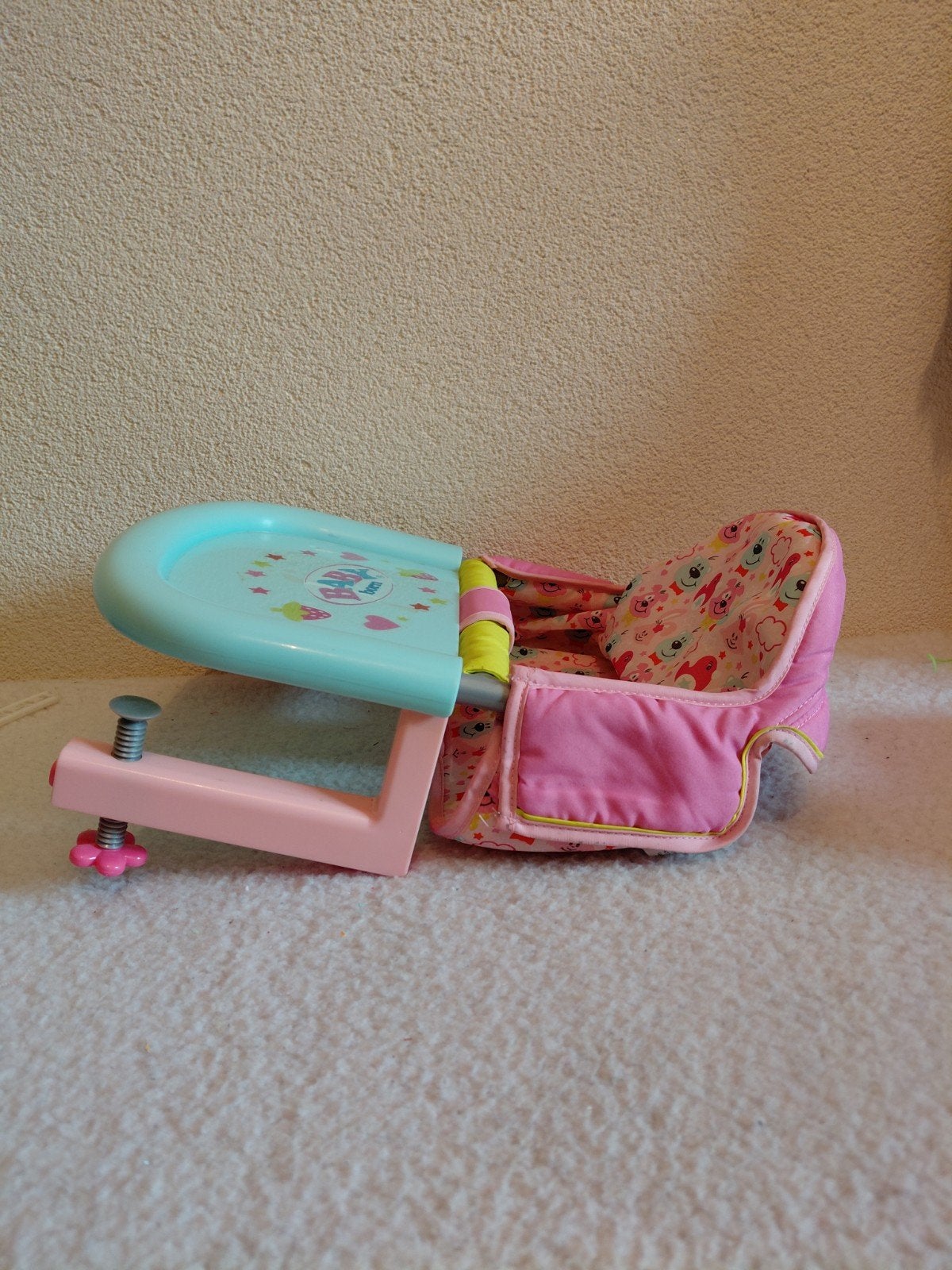 Baby Born Poppenstoeltje met Tafelklem., Ophalen of Verzenden, Zo goed als nieuw, Babypop