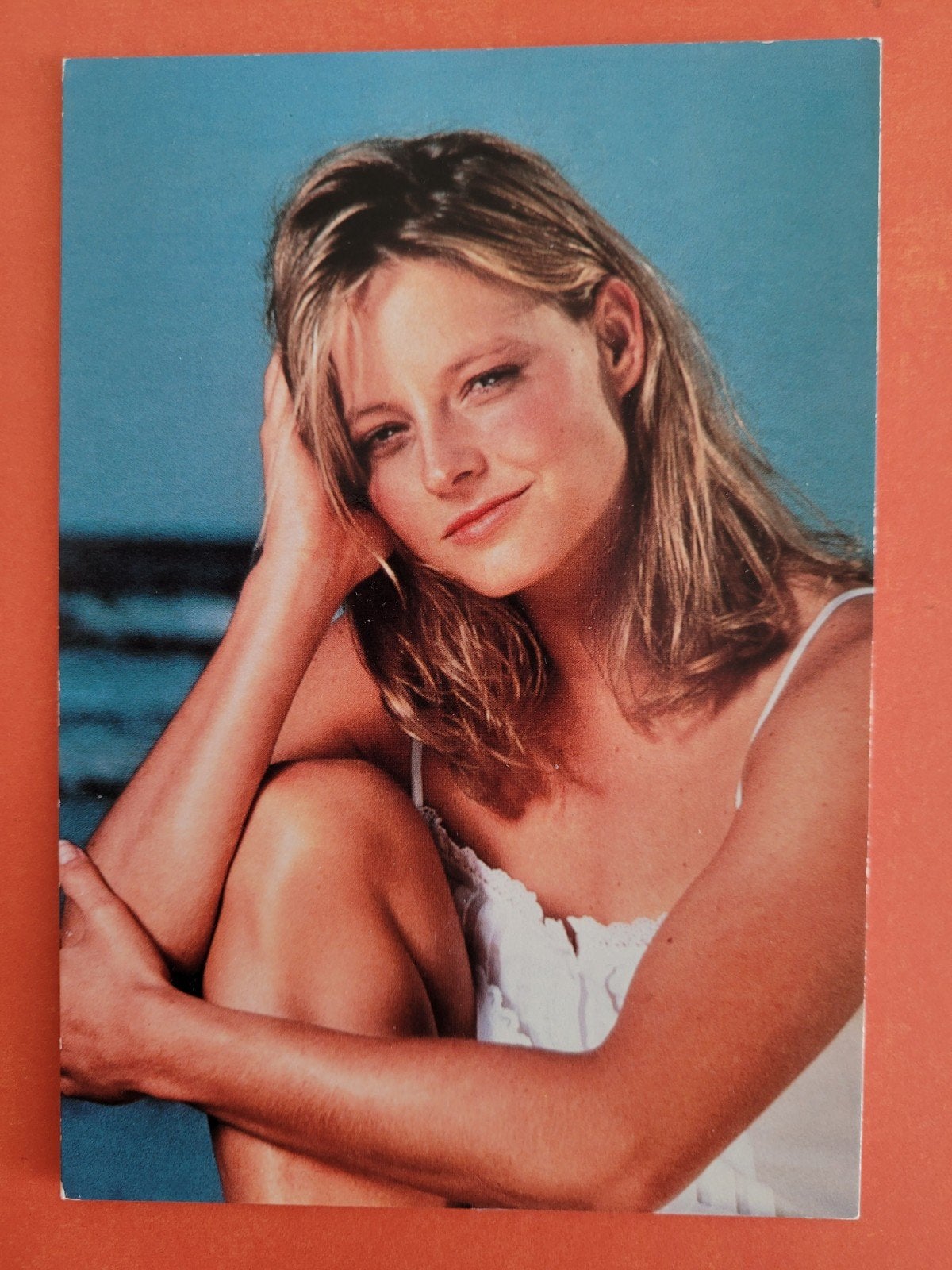 Jodie Foster - fotokaart   actrice, Ophalen, Zo goed als nieuw, Foto of Kaart