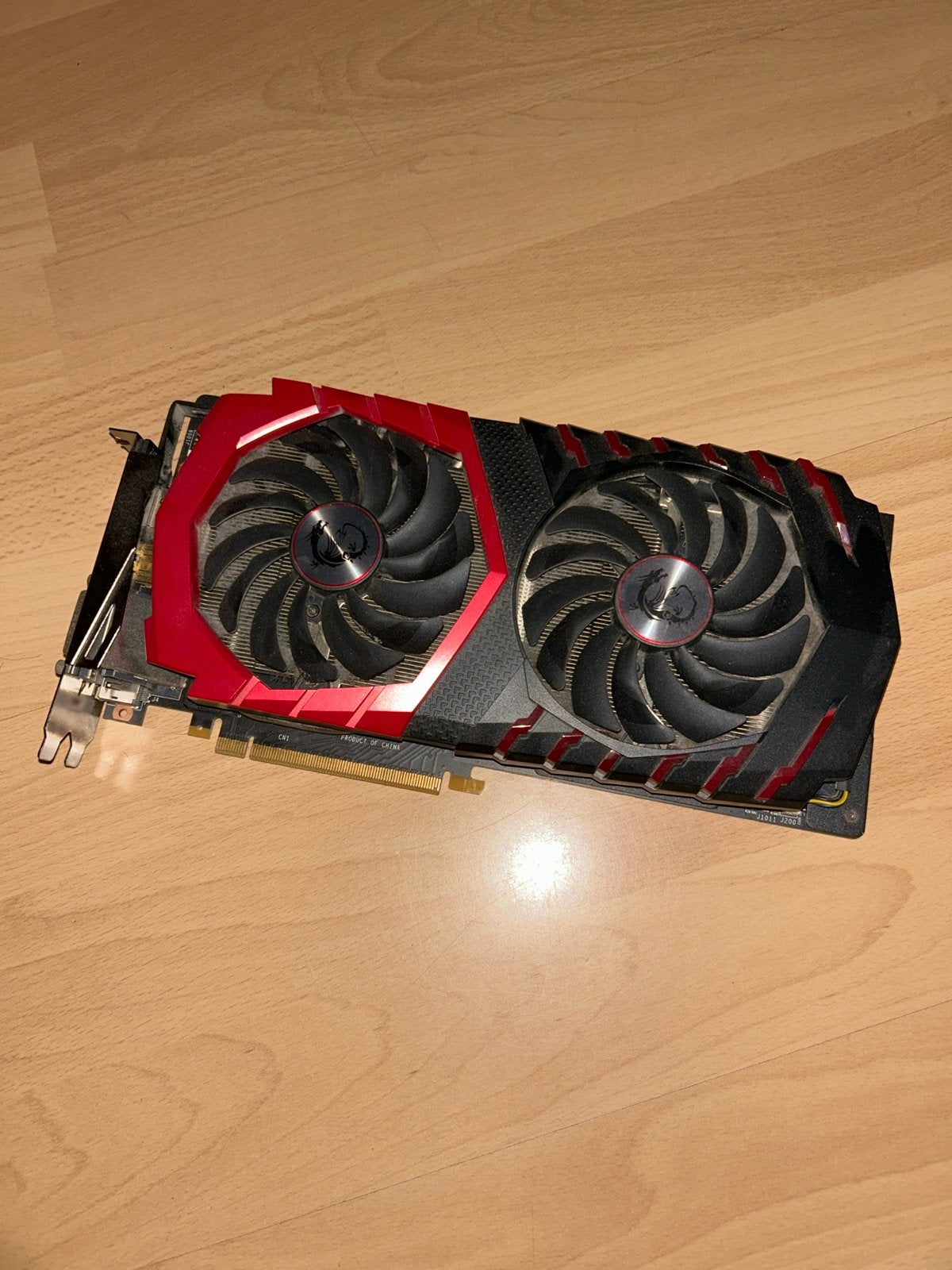 MSI GeForce GTX 1060 6GB Gaming X, Computers en Software, Videokaarten, Gebruikt, Nvidia, PCI-Express 3.0, GDDR5, HDMI, Ophalen of Verzenden