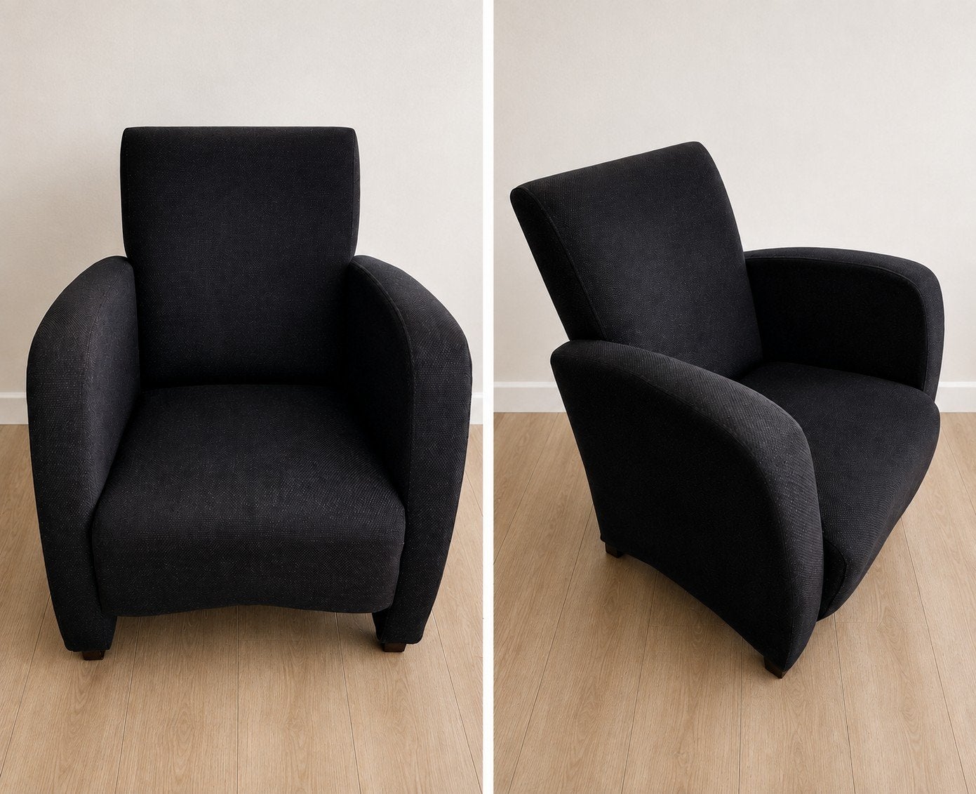 Comfortabele antraciet stoffen fauteuil

Comfortabele donker, Ophalen, 75 tot 100 cm, 50 tot 75 cm