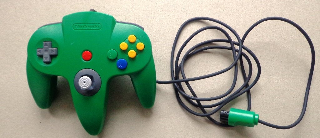 Originele Controller Groen voor de Nintendo 64, Ophalen of Verzenden, Gebruikt, Met 1 controller