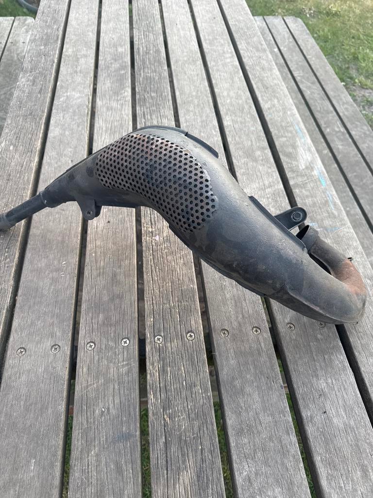 Orginele uitlaat cr125 1987, Motoren, Ophalen of Verzenden, Gebruikt