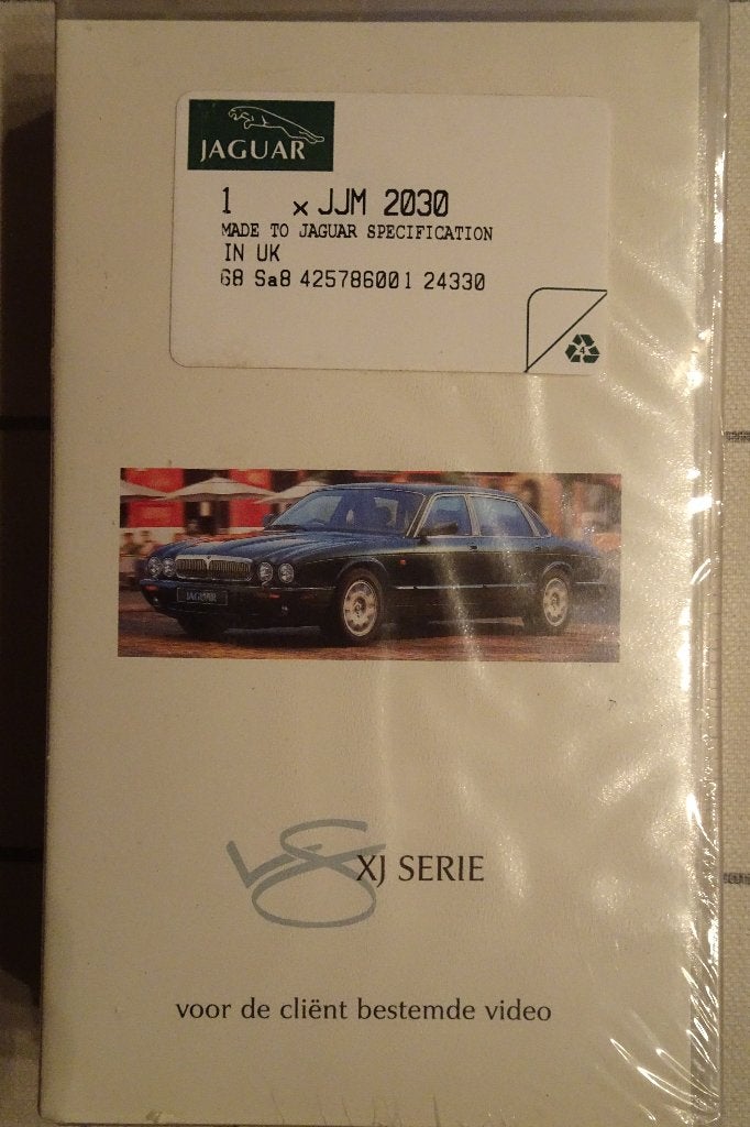 Instructie videoband Jaguar XJ V8 serie, Ophalen of Verzenden, Nieuw, Overige merken