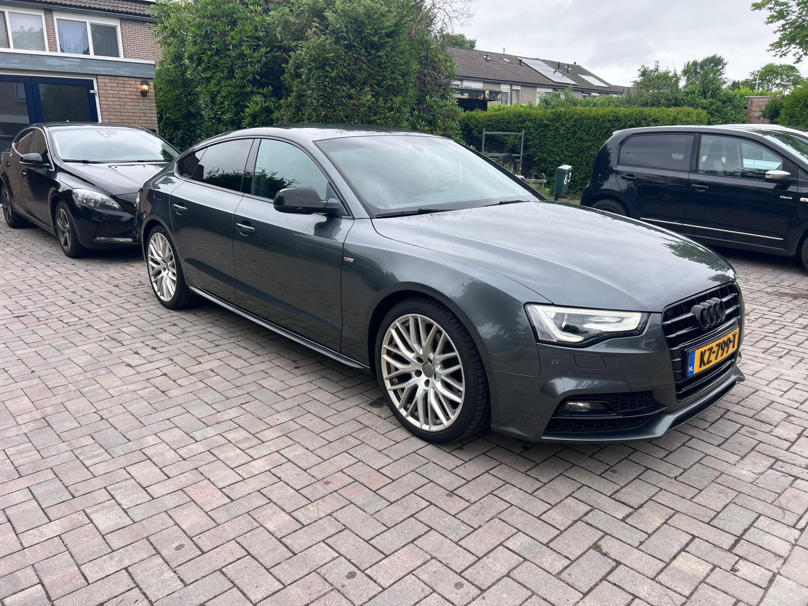 Audi A5 1.8 Tfsi 106KW Sportback 2017, Auto's, Audi, Zwart, 4 cilinders, Origineel Nederlands, 144 pk