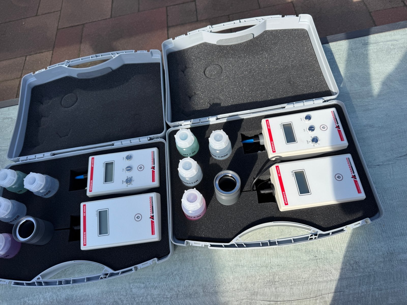 Elmeco EC meter en PH meter - 2x nieuw van Tasseron, -, -, Nieuw, Ophalen of Verzenden