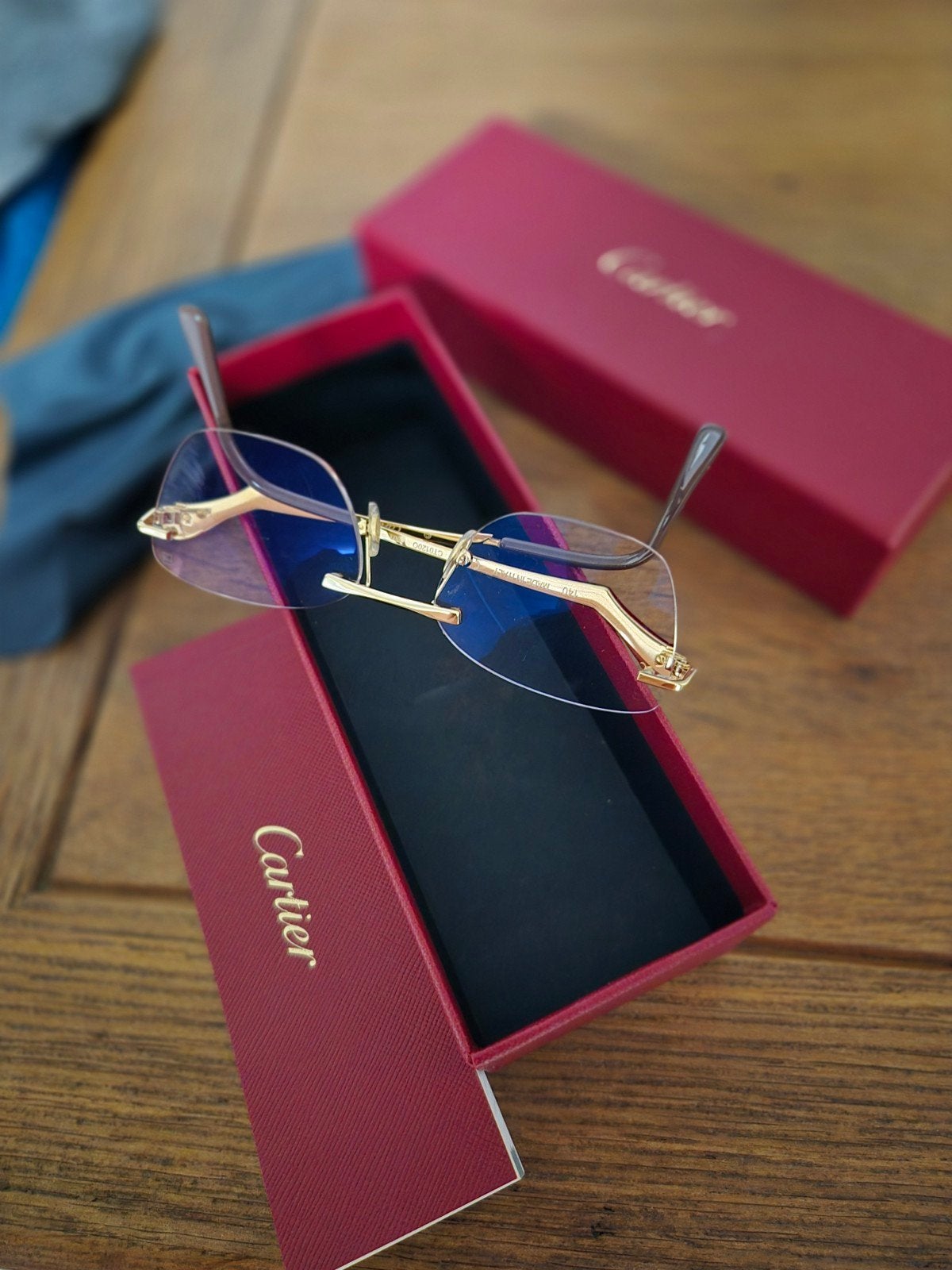Cartier bril, Ophalen of Verzenden, Zo goed als nieuw, Bril, Overige merken