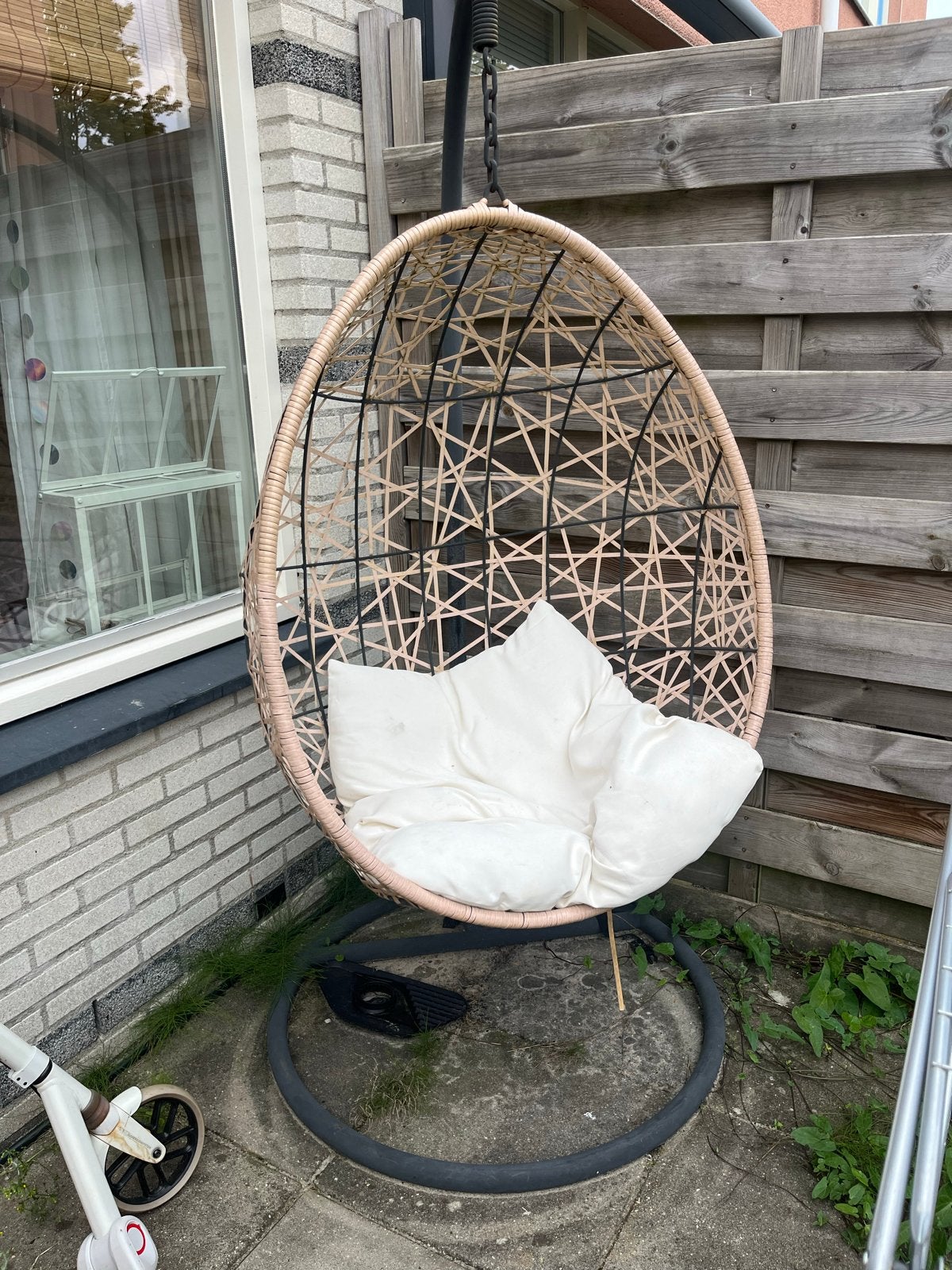 Hangstoel, Ophalen, Gebruikt, Wicker