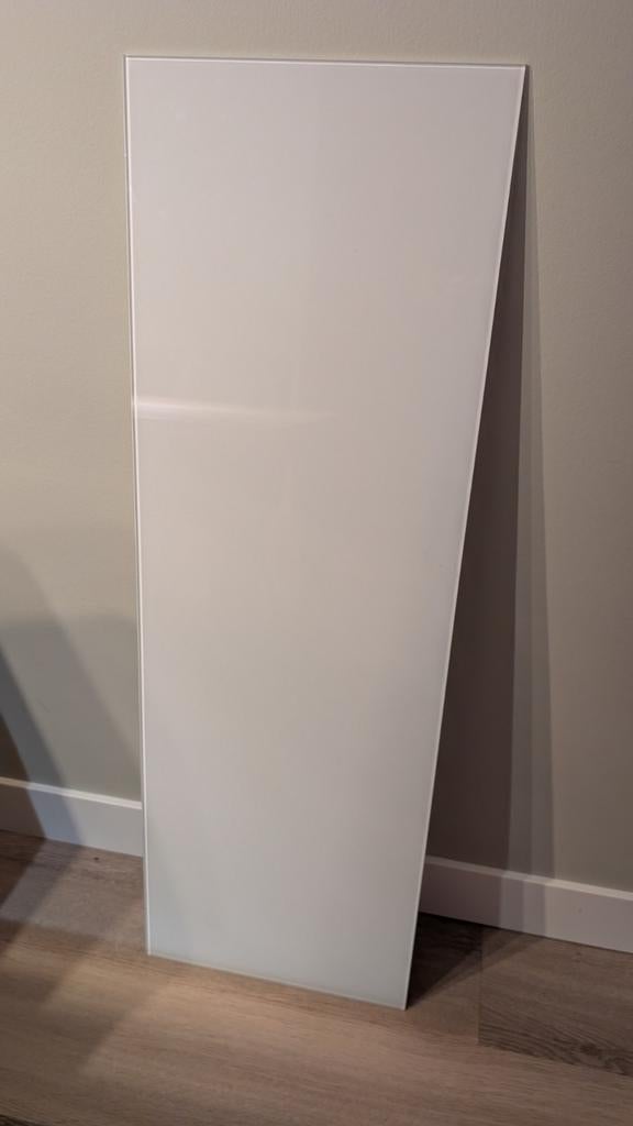 Witte glasplaat voor IKEA MALM ladekast, Ophalen, Zo goed als nieuw