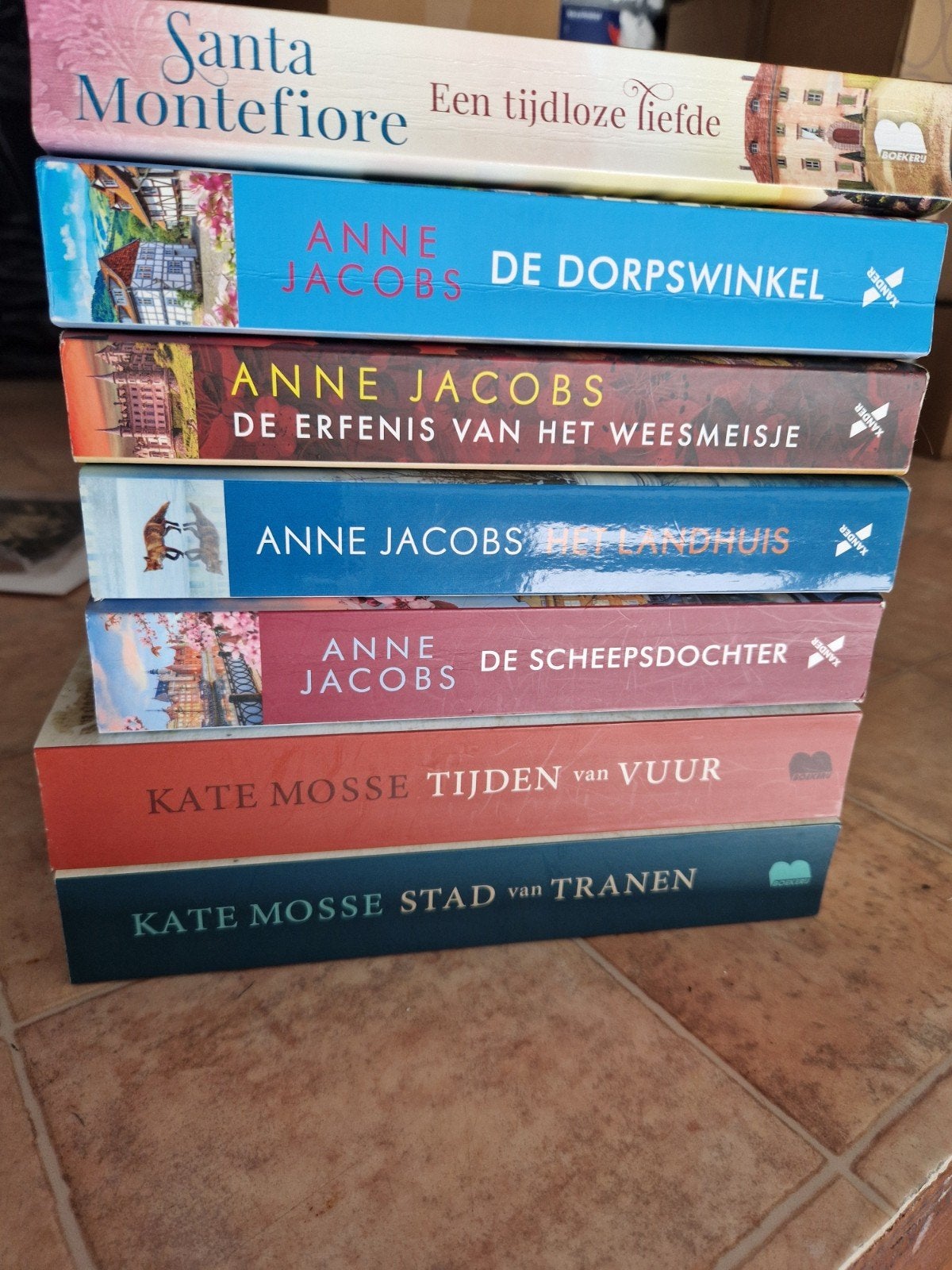 Boekenpakket: Romans van Jacobs, Bomann, Mosse, Montefiore, Boeken, Ophalen of Verzenden, Gelezen, Corina Bomann, Anne Jacobs, Kate Mosse, Santa Montefiore