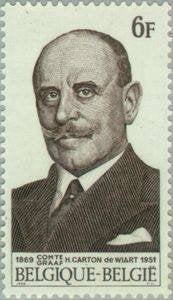 Y&T1512 uitgiftejaar 1969-graaf Carton de Wiart postfris XXX, Orginele gom, Ophalen of Verzenden, Zonder stempel, Postfris