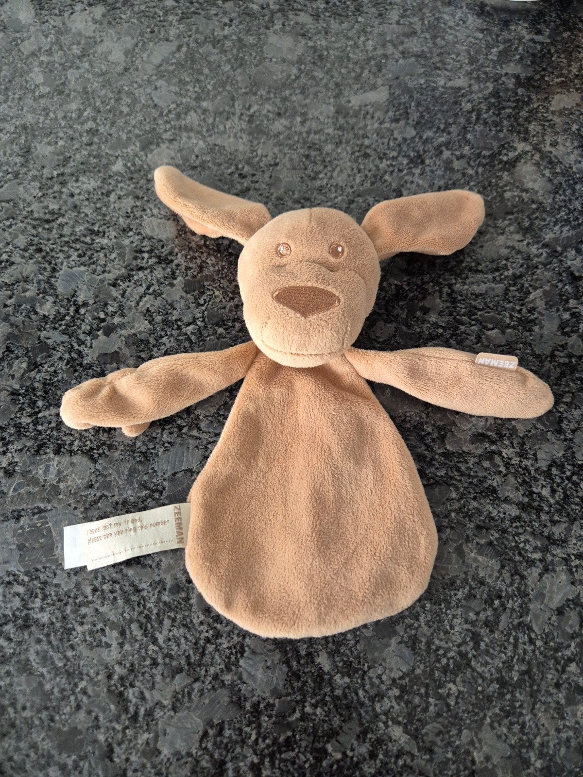 Zeeman - Knuffeldoekje Hond, Ophalen of Verzenden, Zo goed als nieuw, Hond