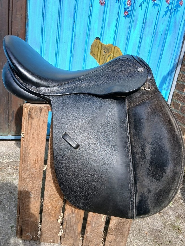 pagony haflinger zadel, 17" ,tinker, Dieren en Toebehoren, Ophalen, Gebruikt, Wijd, M (17 inch)