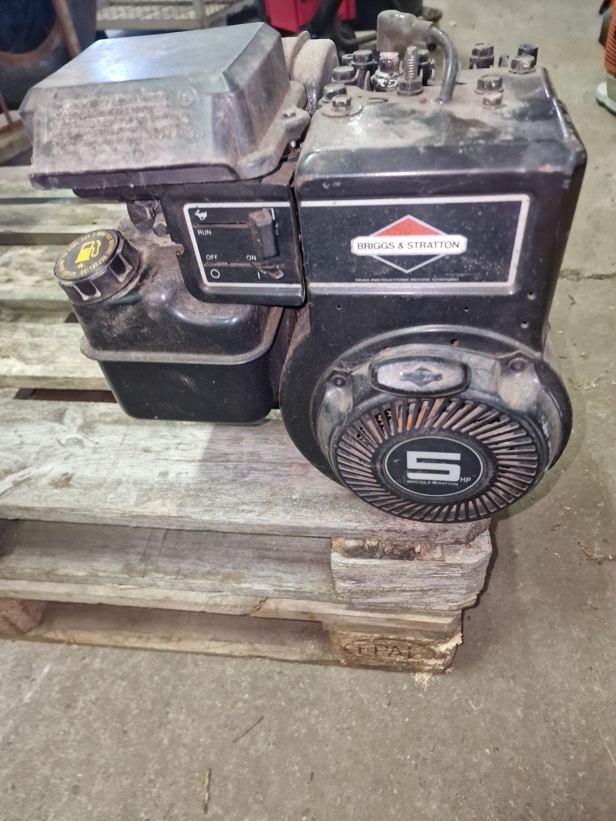 briggs & stratton, Ophalen