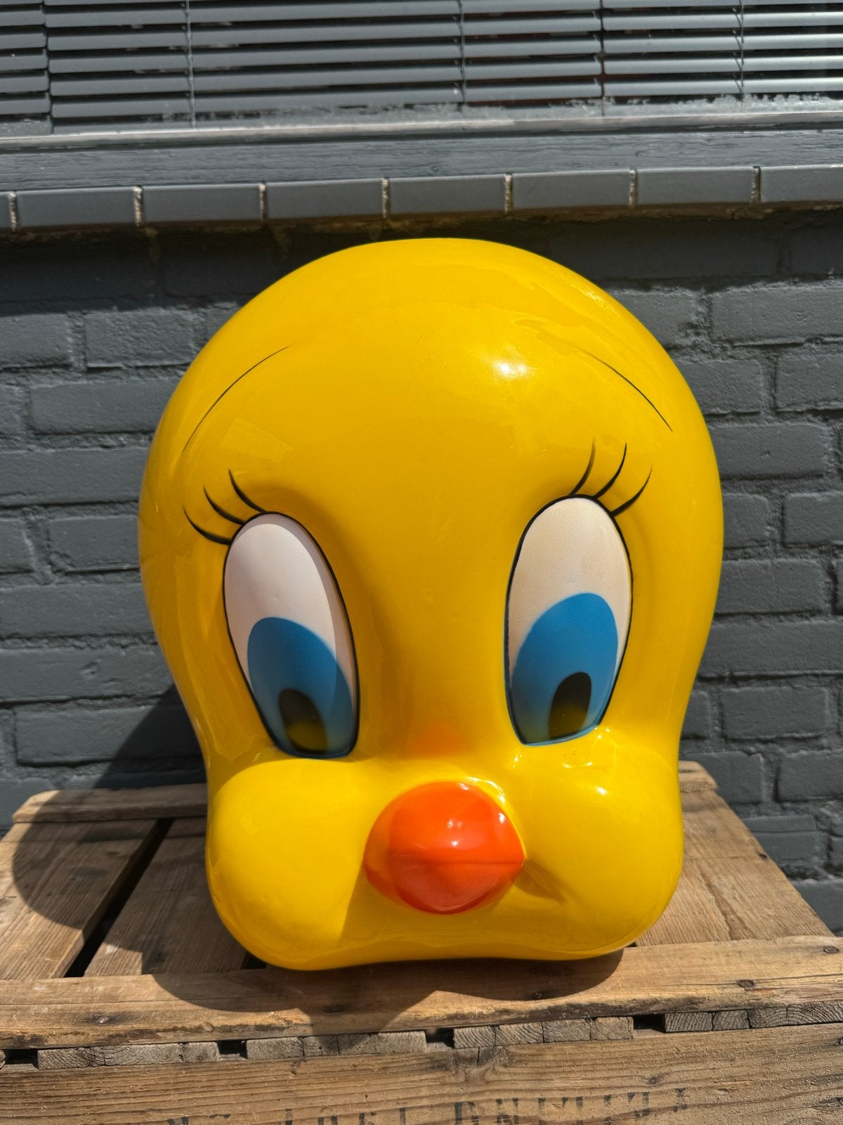 Grote Vintage Tweety Hoofd Lamp - Looney Tunes, Ophalen, Gebruikt, Gebruiksvoorwerp, .