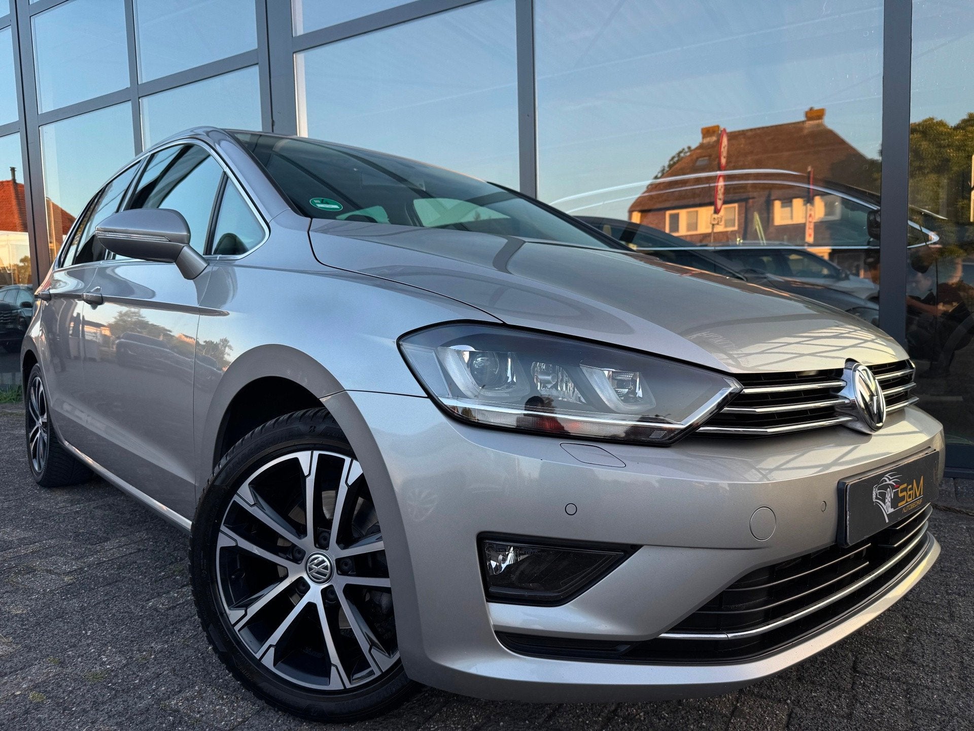 Volkswagen Golf Sportsvan 1.4 TSI Highline, Auto's, Dealer onderhouden, Gebruikt, Euro 6, Alcantara