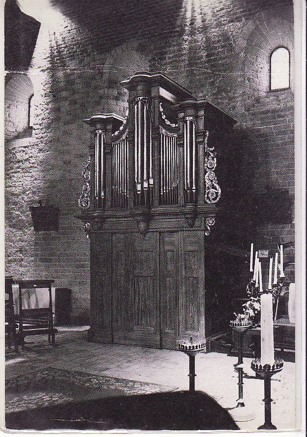 Waalre. (N.Br.) Orgel in oude Willibrorduskerkje., Ophalen, 1960 tot 1980, Gelopen, Noord-Brabant
