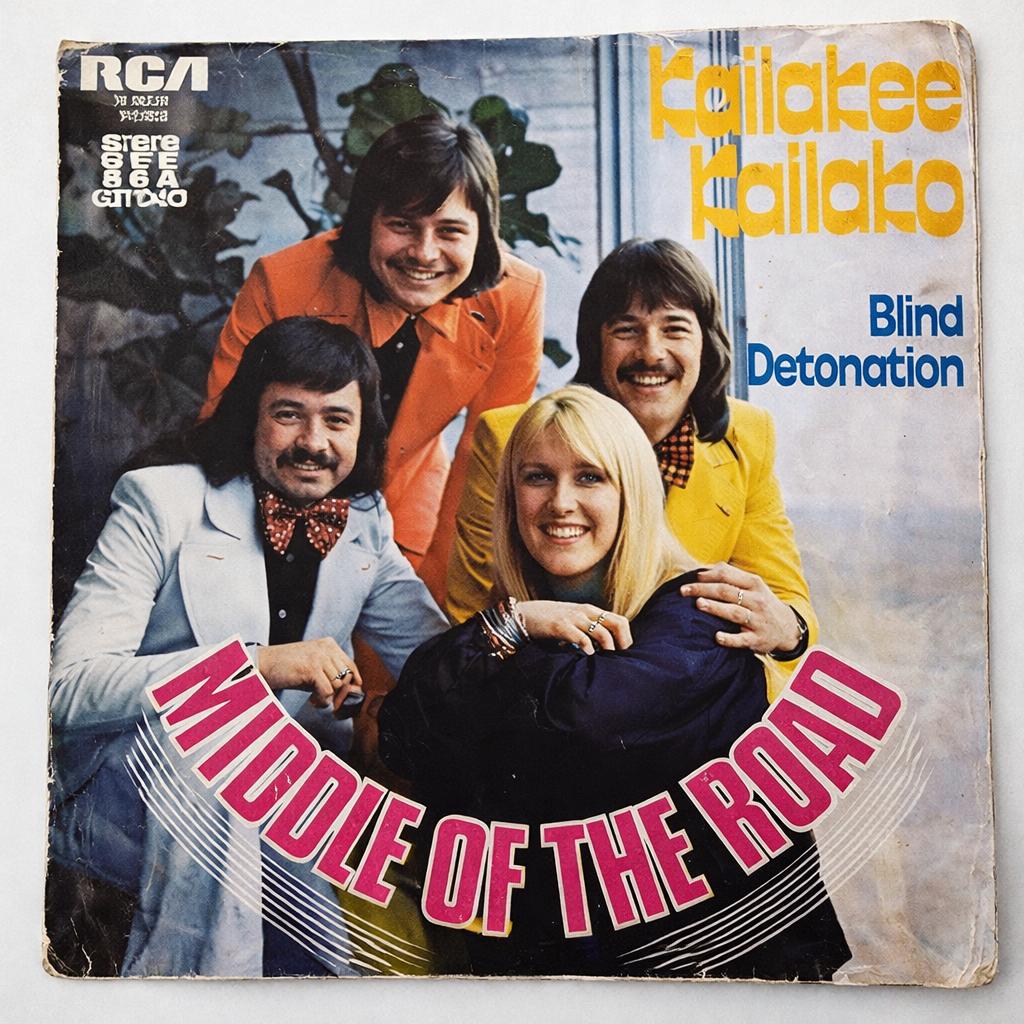 original single-middle of the road- kailakee kailako *1973*, Gebruikt, Fotohoes, 7 inch, Single