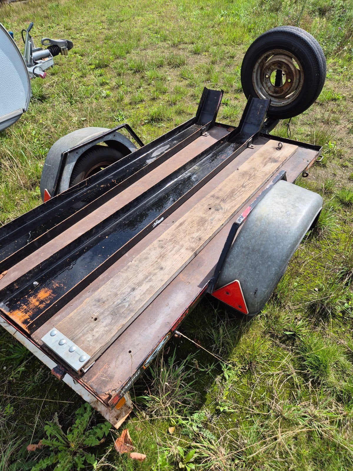 aanhanger crossmotoren, Ophalen