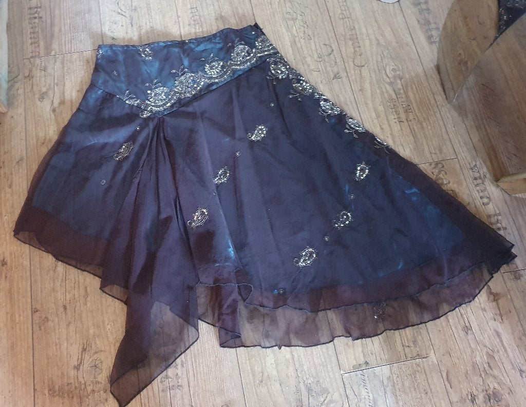 Boho  india  rok  maat m, Maat 38/40 (M), Overige kleuren, Verzenden, Zo goed als nieuw