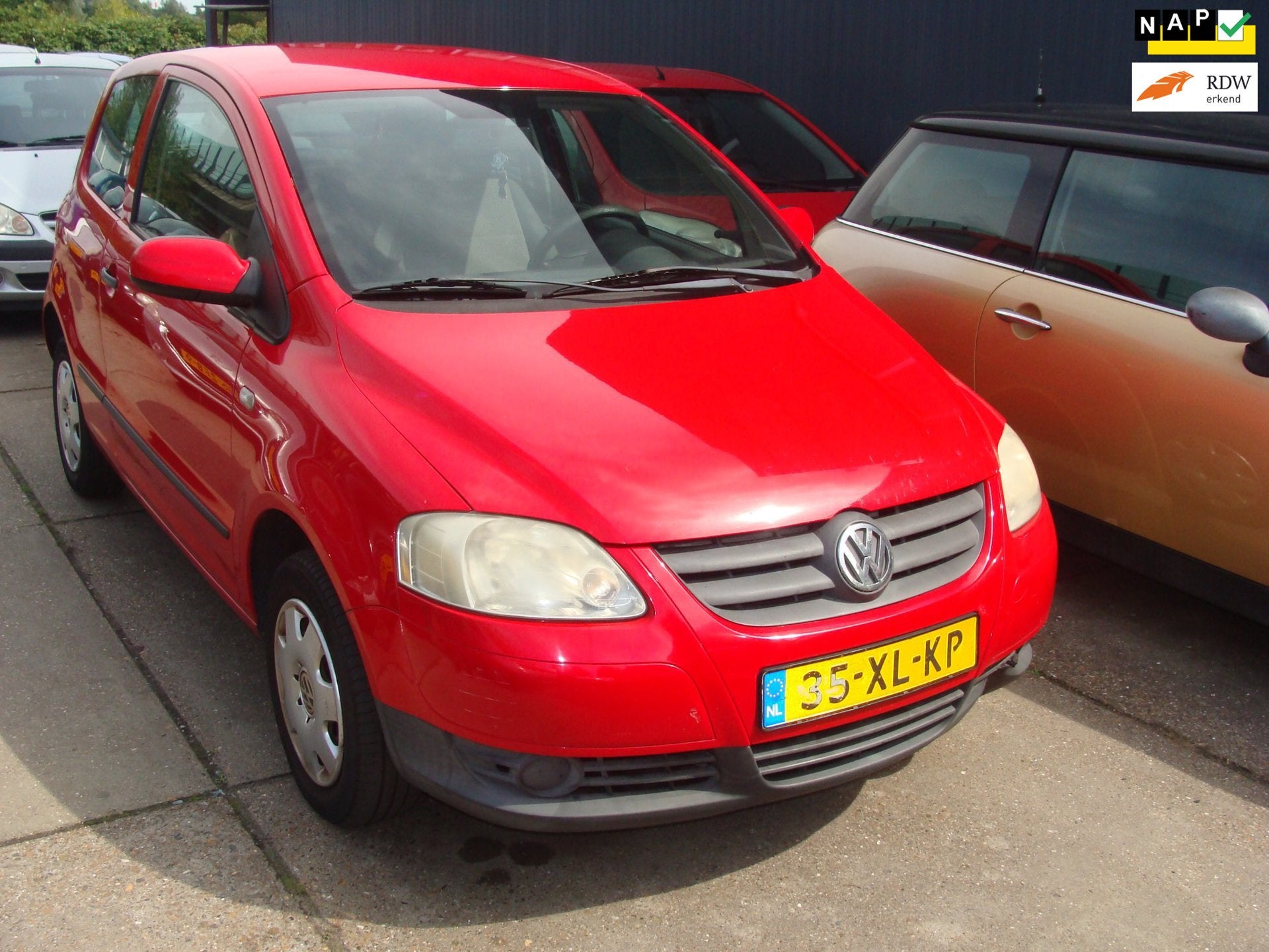 Volkswagen Fox 1.4 Trend st bekr airco nap apk, Auto's, Voorwielaandrijving, 15 km/l, ABS, 4 stoelen