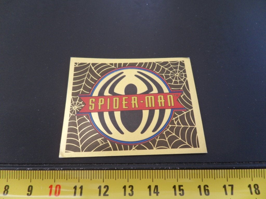 sticker panini marvel comics spider-man #B, Ophalen of Verzenden, Zo goed als nieuw