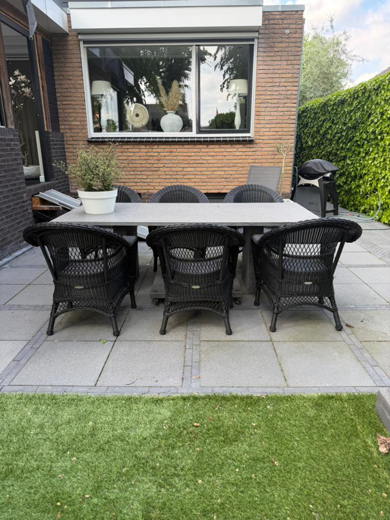 Tuinstoelen Dedon, Ophalen, Zo goed als nieuw, Kunststof