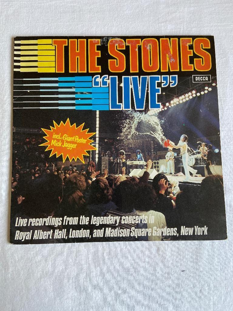 the stones. -  the stones live, Verzenden, Zo goed als nieuw, 12 inch