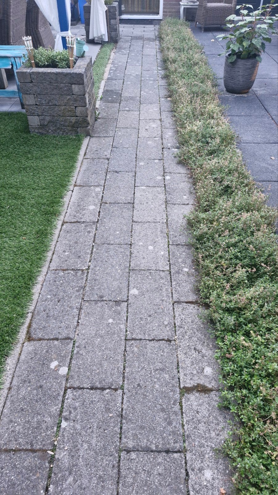 Koppelstones grijs 11m2, Ophalen