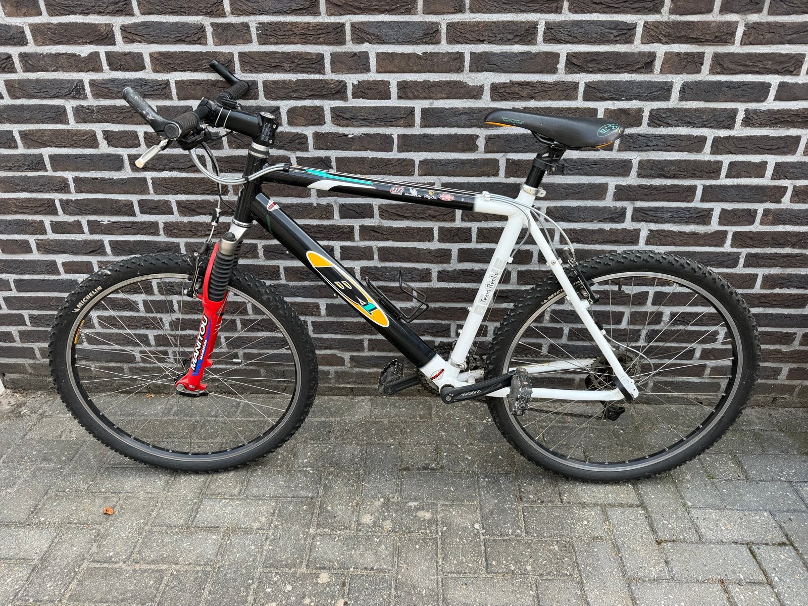 B1 Team Replica Mountainbike 26 inch Shimano Deore, Fietsen en Brommers, Fietsen | Mountainbikes en ATB, Gebruikt, Hardtail, Ophalen