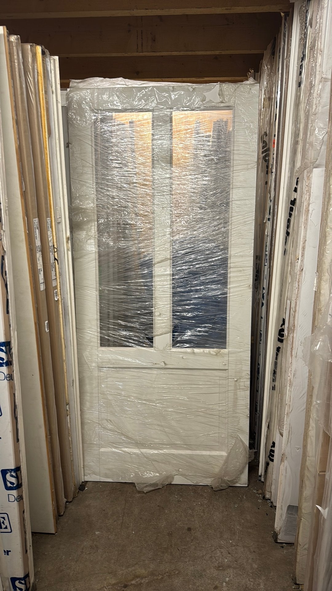 Opdek paneeldeur 93x211.5 cm rechtshangend nr 624, Ophalen, 80 tot 100 cm, Binnendeur, Nieuw