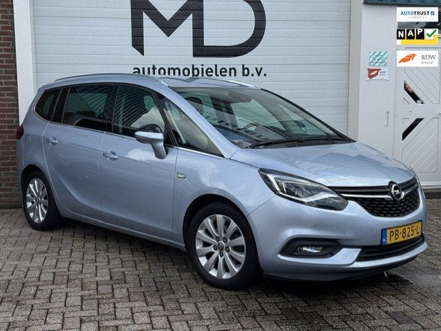 Opel Zafira 1.4 Turbo Innovation 7p.-trekhaak -2e eig. - LED, Auto's, Opel, Stof, Gebruikt, 4 cilinders, 7 stoelen