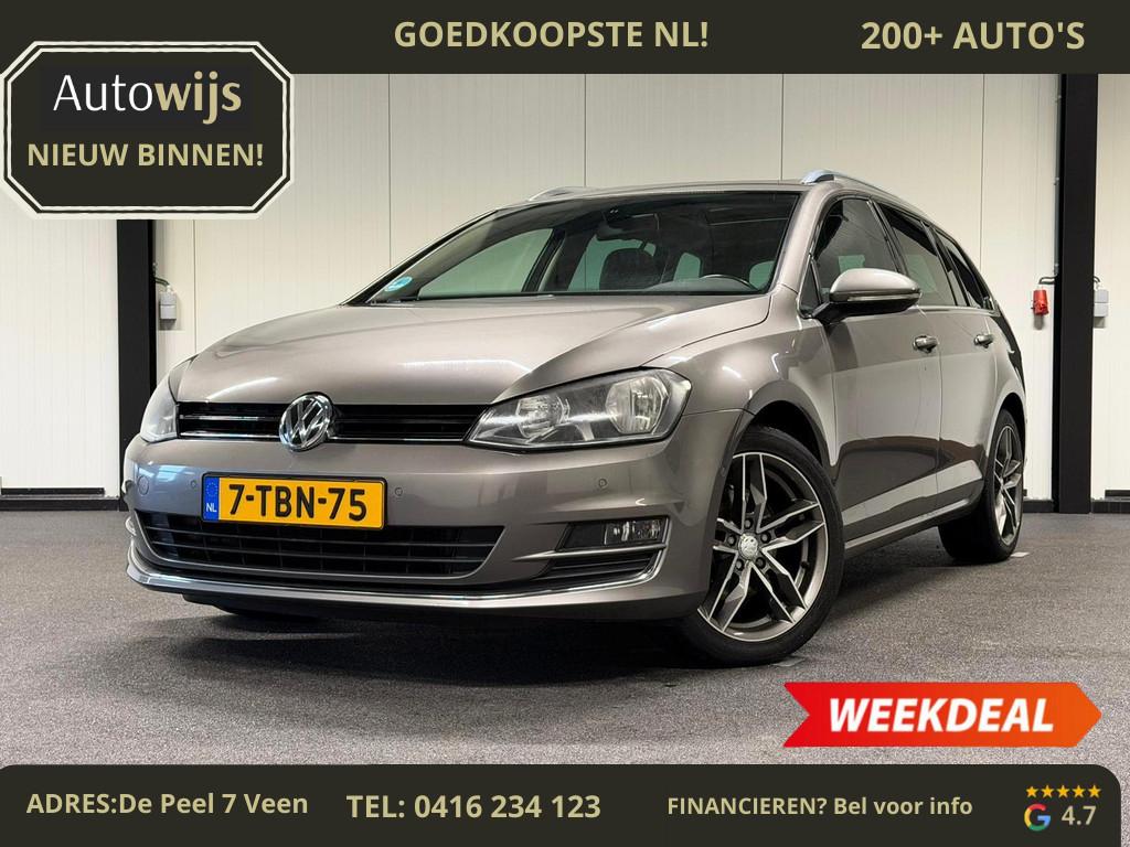 Volkswagen Golf Variant 1.2 TSI Highline|PANO|AUT|PDC|LM-VEL, Euro 5, Gebruikt, Zwart, 4 cilinders