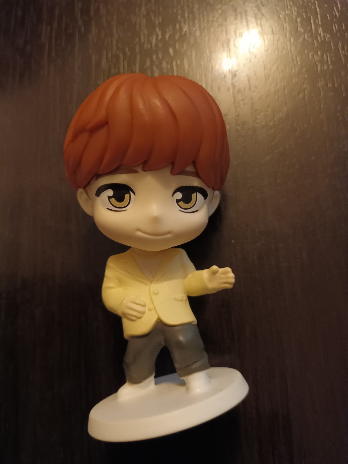 Leuke K-Pop figuur, BTS Jin Chibi-stijl, Ophalen of Verzenden, Zo goed als nieuw