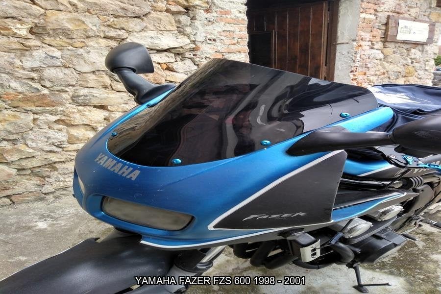 Windscherm YAMAHA FAZER FZS 600 1998 - 2001, Verzenden, Nieuw