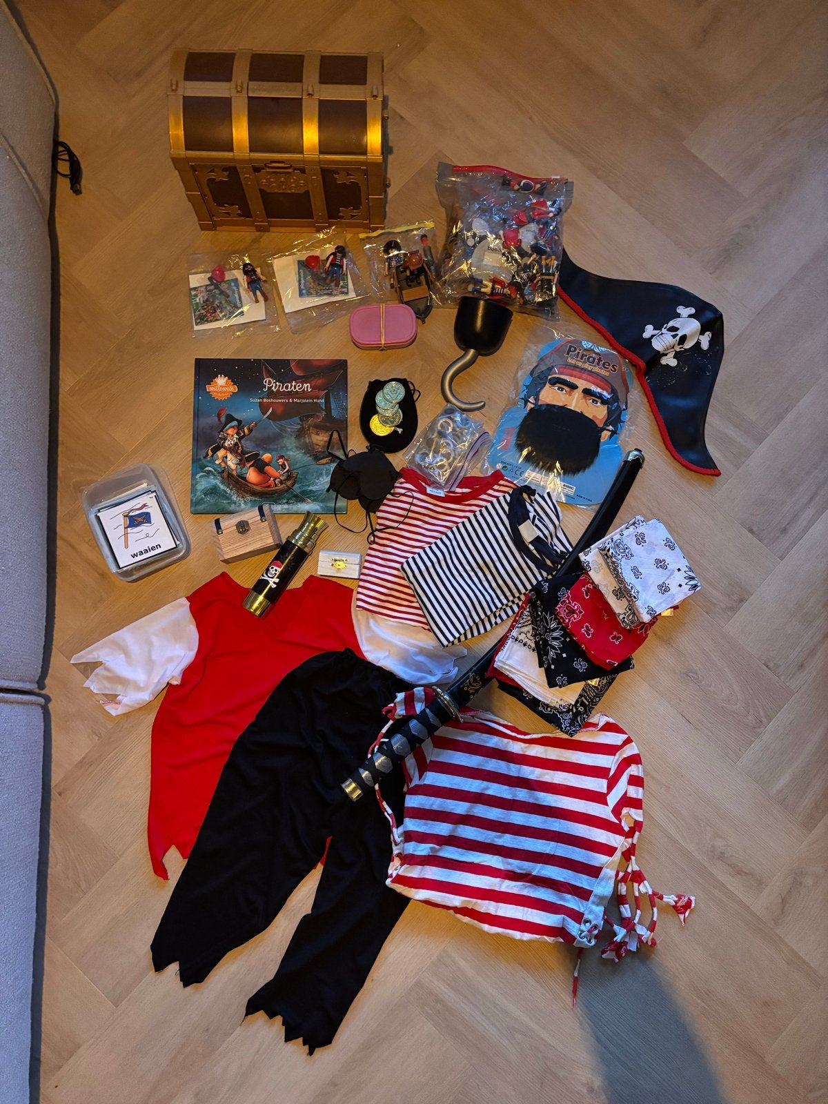Themabox piraten kleuterklas, Ophalen of Verzenden, Gebruikt, Ontdekken