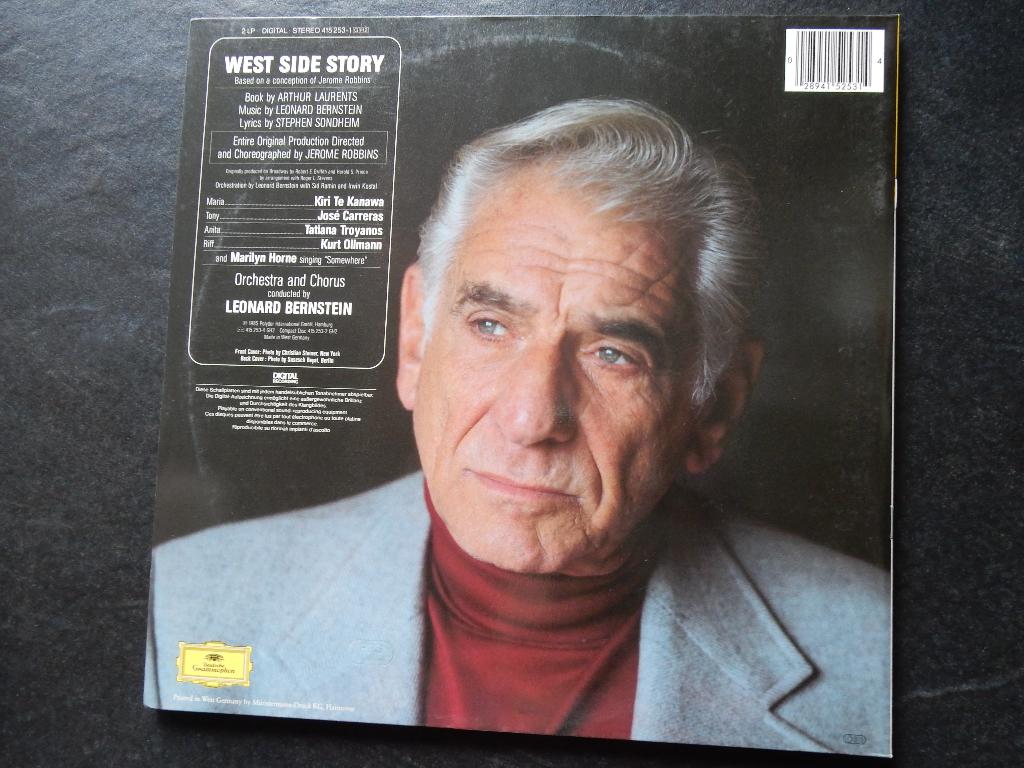 Leonard Bernstein - West side story (2-LP), Ophalen of Verzenden, Zo goed als nieuw, 12 inch