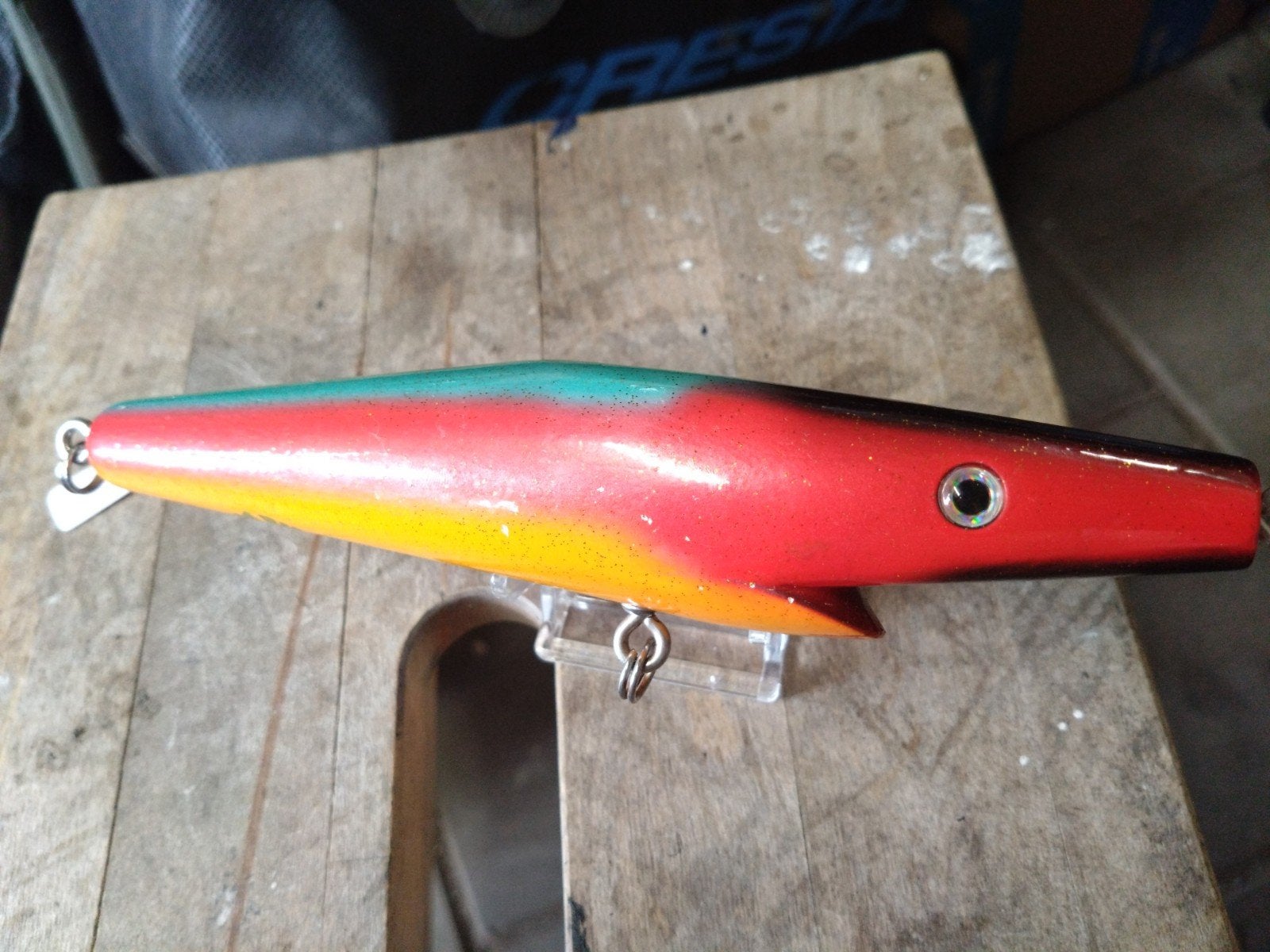 Strike Pro The Pig 18cm 130gr - Zeldzame Parrot Kleur, Ophalen of Verzenden, Zo goed als nieuw