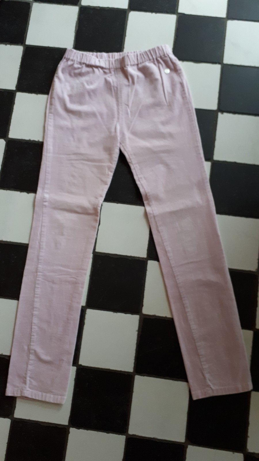 Le Chic broek ribfluweel tregging maat 164 nieuwstaat roze, Broek, Meisje, Le Chic, Ophalen of Verzenden