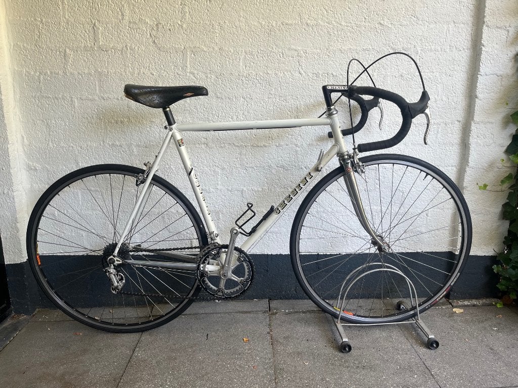 Chesini Precision met Panto en full Campagnolo, snel een bod, 28 inch, Staal, Velgrem, Zo goed als nieuw