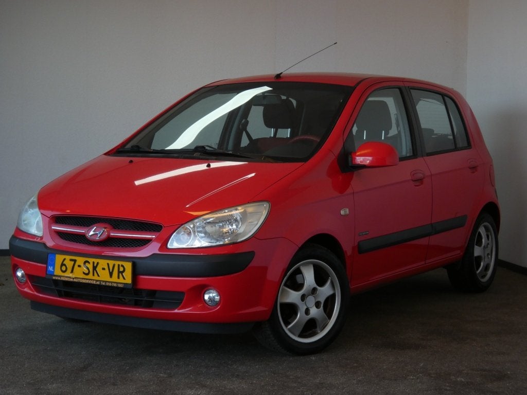 Hyundai Getz 1.4i First Edition (bj 2006), 450 kg, Elektrische ramen, 4 cilinders, Origineel Nederlands