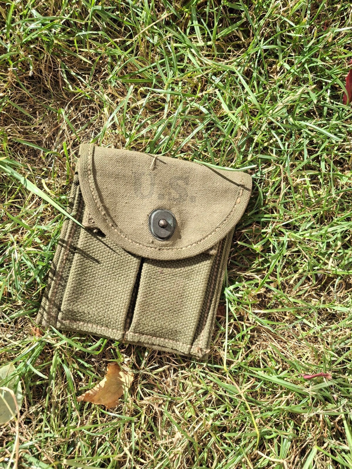 ww1 m1 carbine pouch 1943, Ophalen of Verzenden