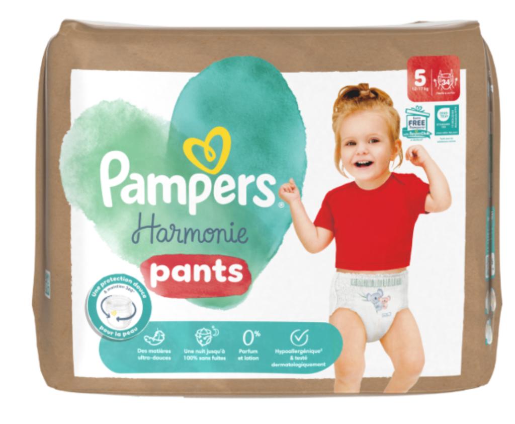 34 Pampers Harmonie pants - Maat 5 (12-17 KG)  luierbroekjes, Verzamelen, Verzenden, Nieuw