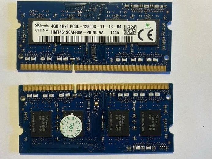 SK Hynix 4GB DDR3L RAM Geheugen voor Laptop, Gebruikt, DDR3, Ophalen of Verzenden, Laptop
