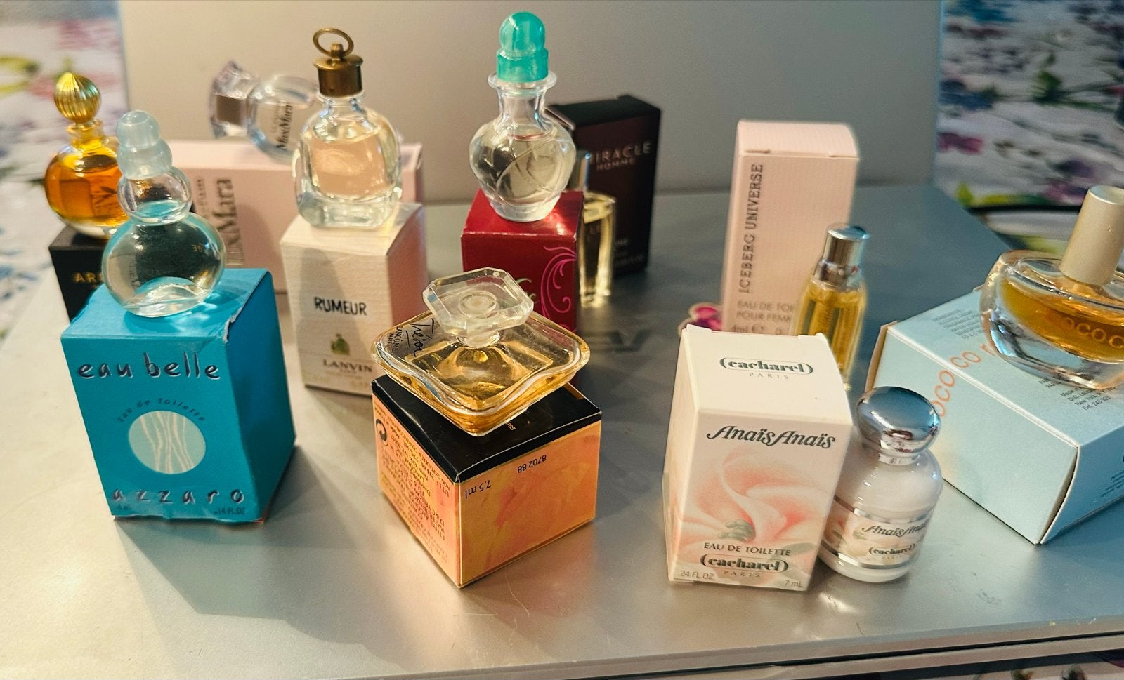 Parfum Miniatuur Collectie - Diverse Merken 10 stuks, Ophalen of Verzenden, Zo goed als nieuw