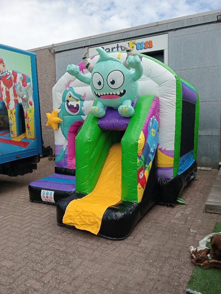 Springkussen huren in Tilburg en Regio al vanaf €62,50, Ophalen, Zo goed als nieuw, Overige