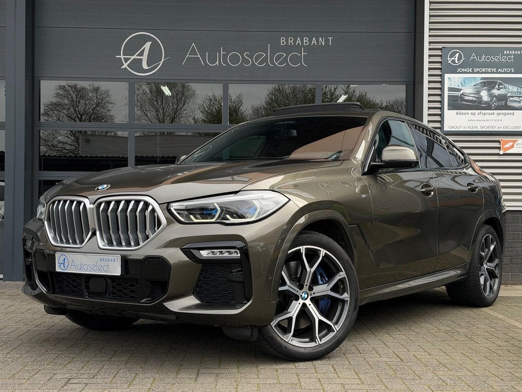 BMW X6 xDrive40i High Executive Pano 360 HUD H&K, Auto's, BMW, Gebruikt, 340 pk, Bedrijf, Vierwielaandrijving